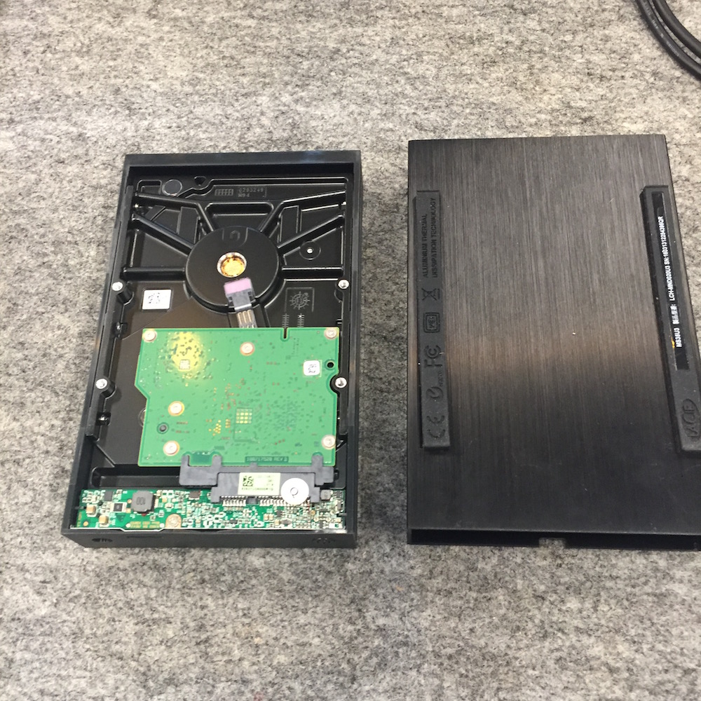 ハードディスク LACIE LCH-MND030U3 基板交換修理 - 修理ブログ - 沖縄