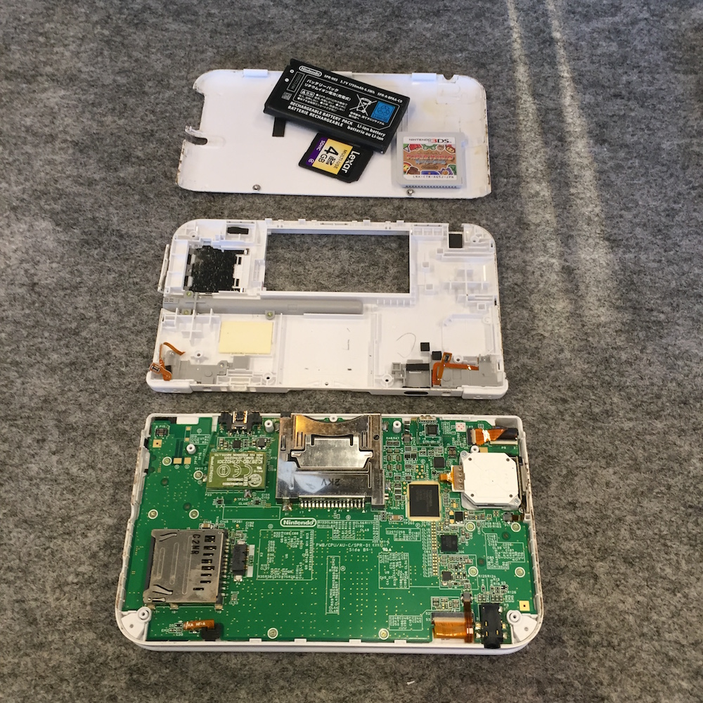 Nintendo 3dsll スピーカーフレキケーブル交換修理 修理ブログ 沖縄 Iphone修理 スマホ１１９