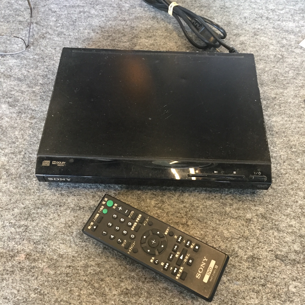 SONY DVDプレーヤー