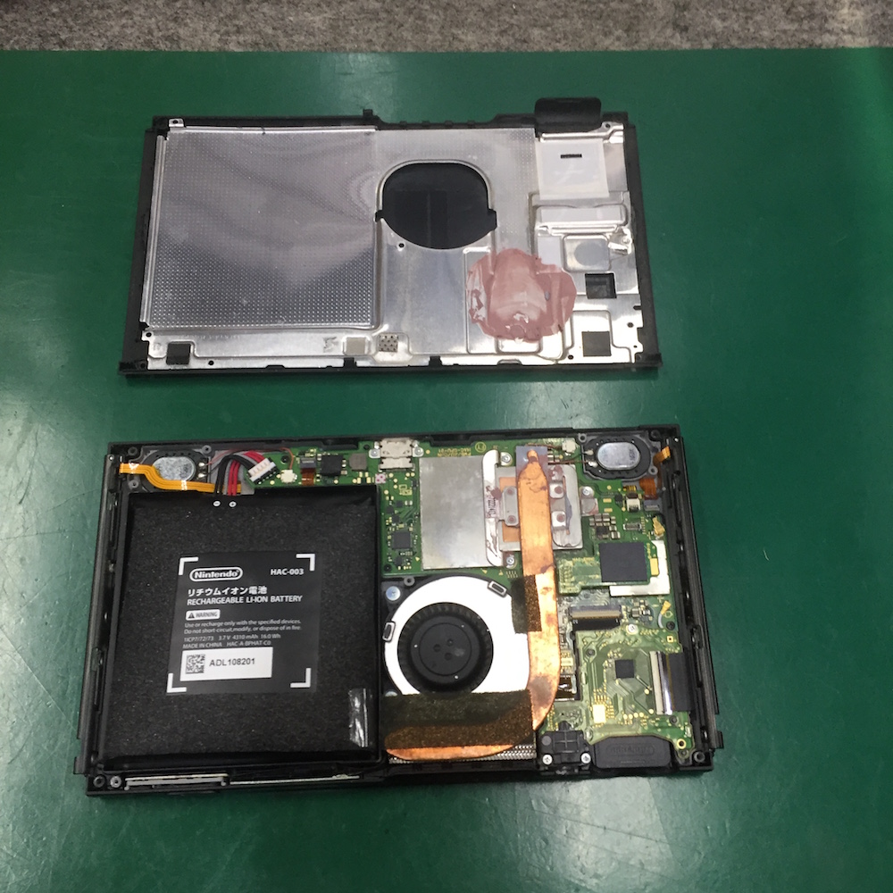 Nintendo Switch 本体 (バッテリー交換済) 東郷店】Nintendo Switchの劣化したバッテリー交換【愛知県