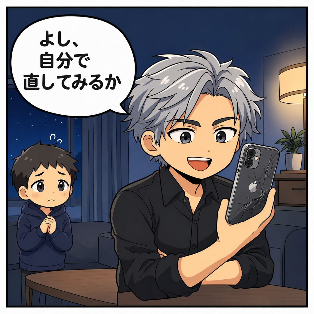 創業の原点の漫画 1ページ目｜スマホ１１９