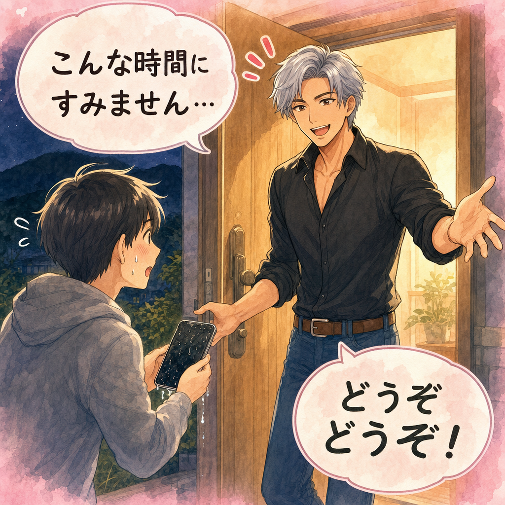 出店の歩み・序章の漫画 1ページ目｜スマホ１１９