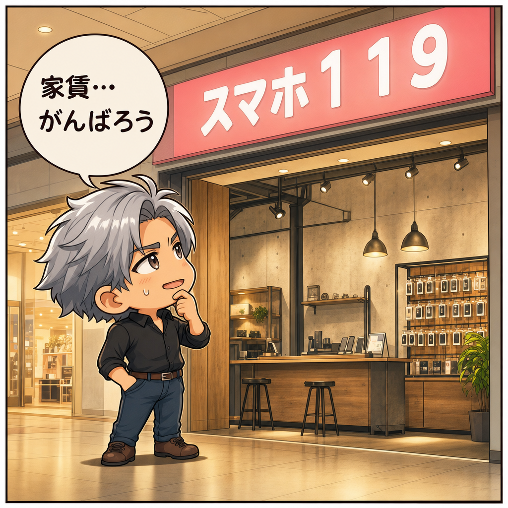 １号店・泡瀬本店の漫画 1ページ目｜スマホ１１９