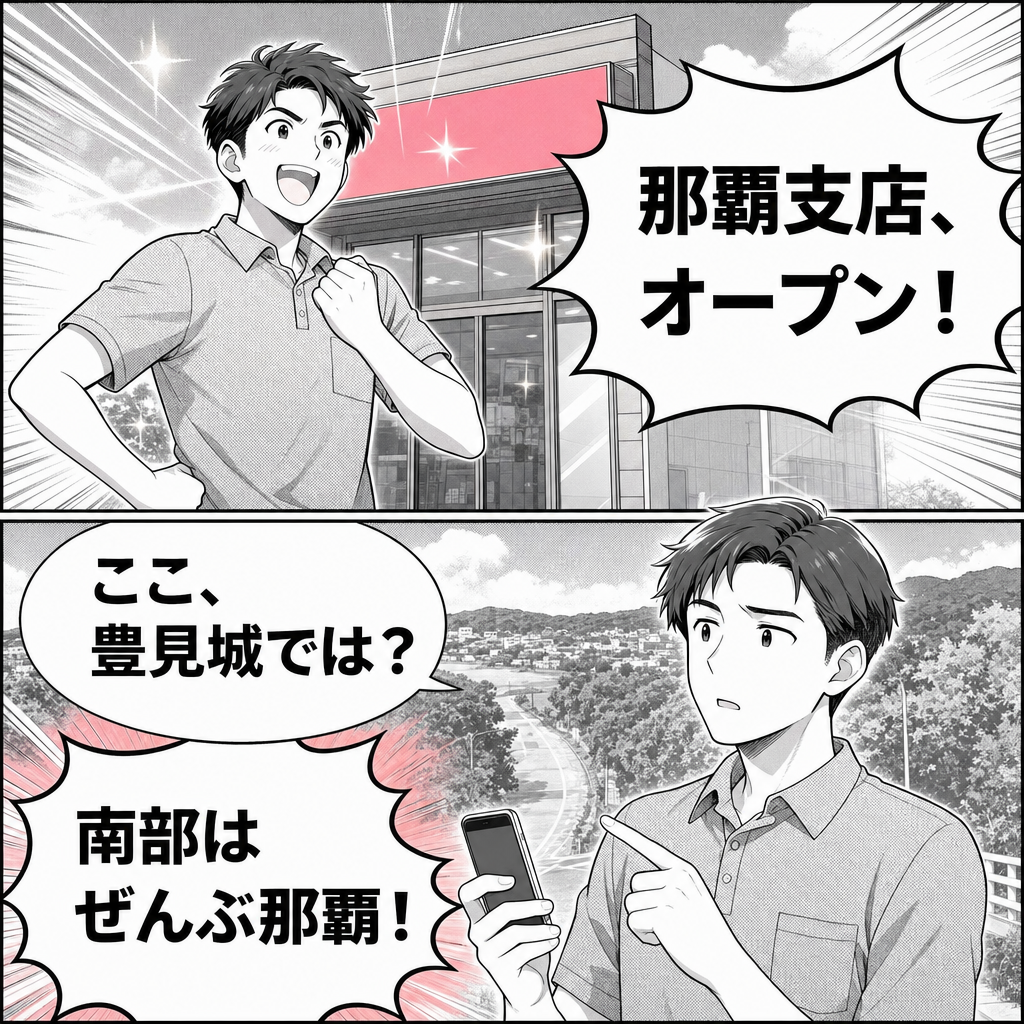 ３号店・とよみ支店の漫画 1ページ目｜スマホ１１９