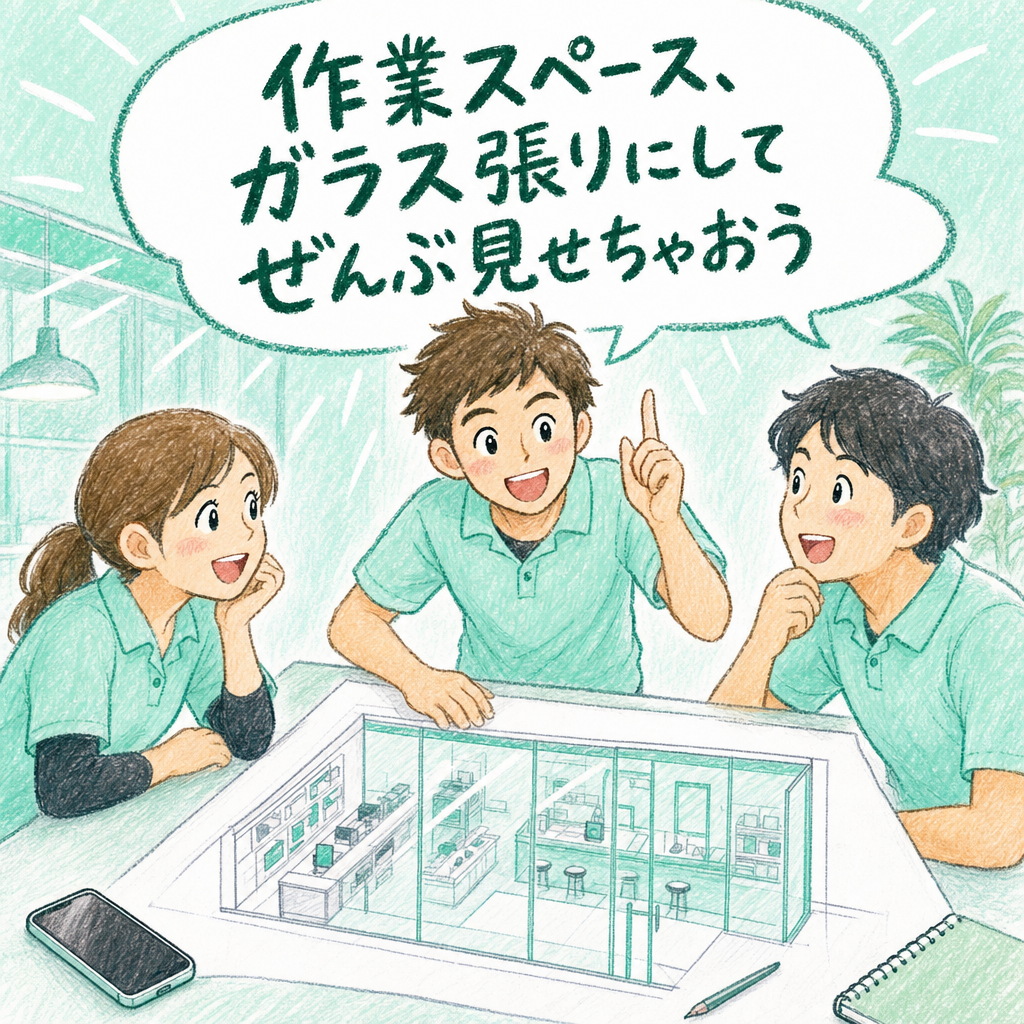 ７号店・イオン具志川店の漫画 1ページ目｜スマホ１１９