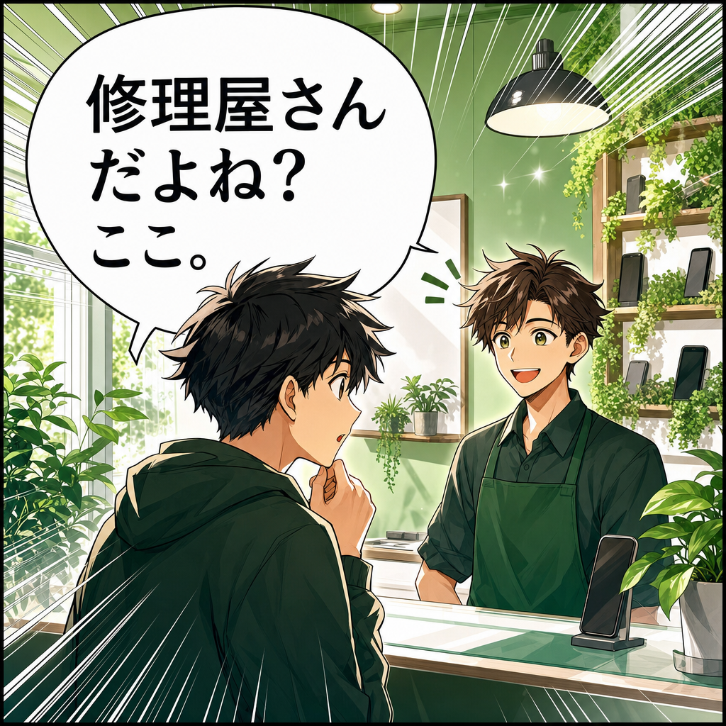 16号店・小阪店の漫画 2ページ目|スマホ119