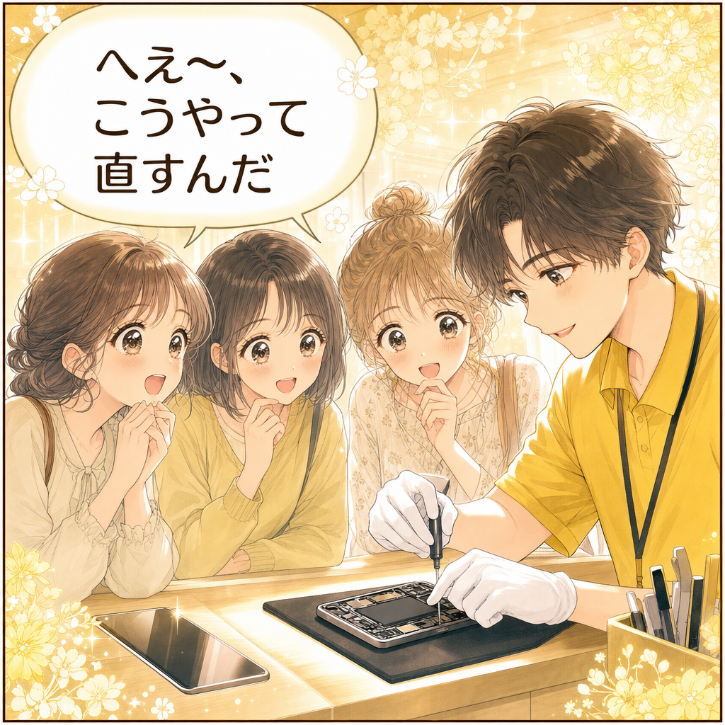 ２１号店・霧島隼人ドンキ店の漫画 3ページ目｜スマホ１１９