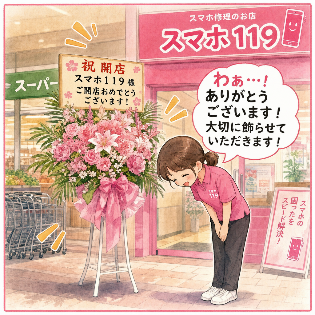 ２４号店・真嘉比店と総括の漫画 2ページ目｜スマホ１１９