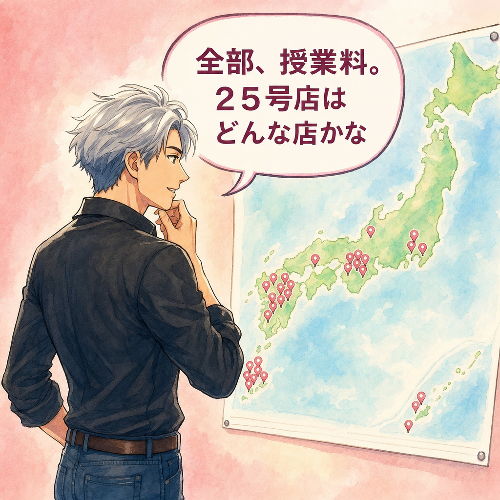 ２４号店・真嘉比店と総括の漫画 3ページ目｜スマホ１１９