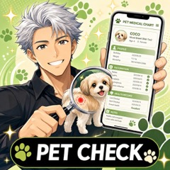 わんにゃんめものアイコン