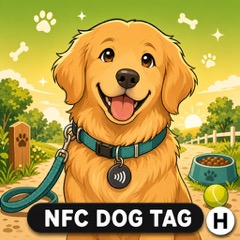 NFCドッグタグのアイコン